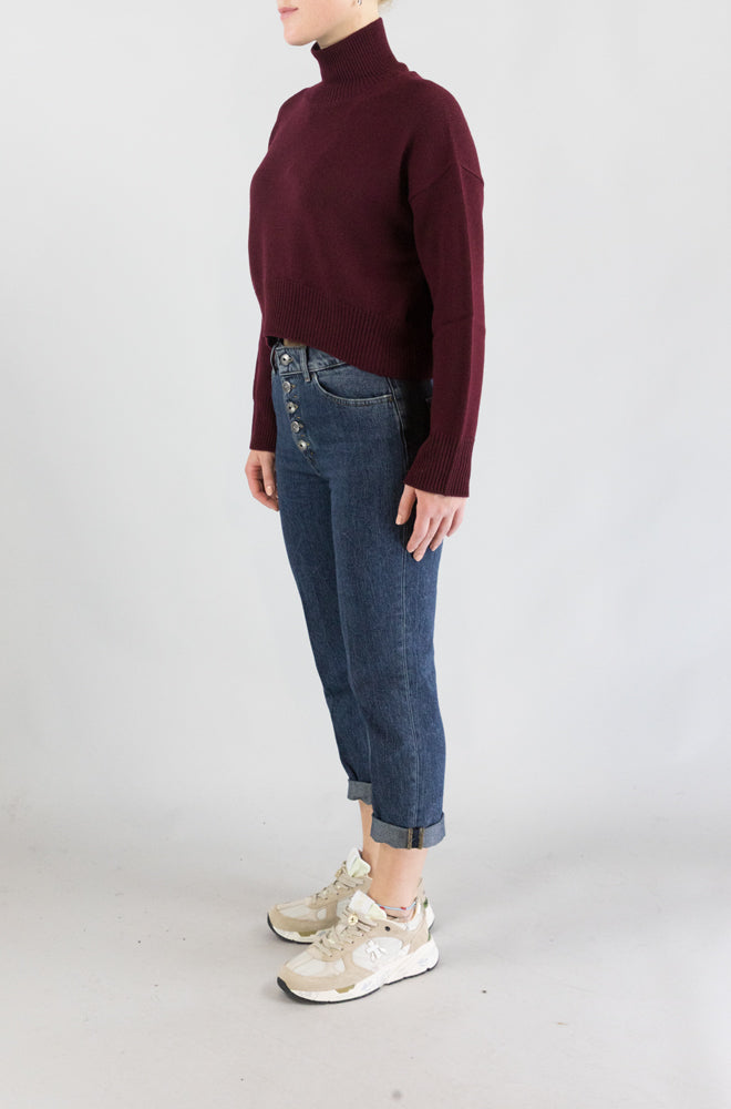Maglia Dondup Burgundy da Donna dt380 m00796d 002
