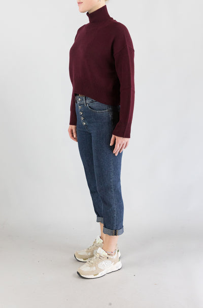 Maglia Dondup Burgundy da Donna dt380 m00796d 002