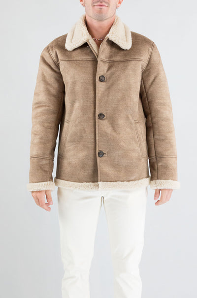 Giubbotto Mc2 Saint Barth Pied De Poule da Uomo kells eco shearling