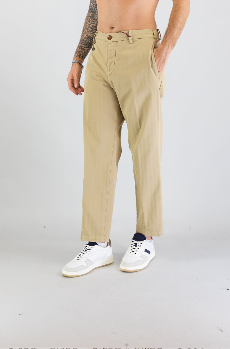 Pantalone Tela Cruda Corda da Uomo tc127p008 co552 astro