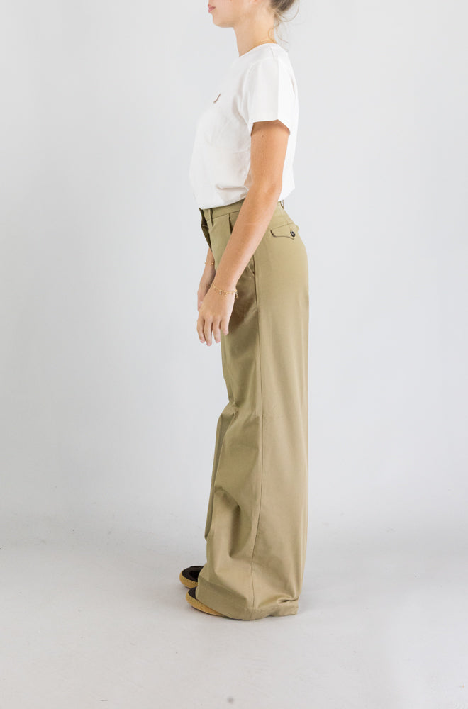 Pantalone Nine In The Morning Camel da Donna nadia chino palazzo