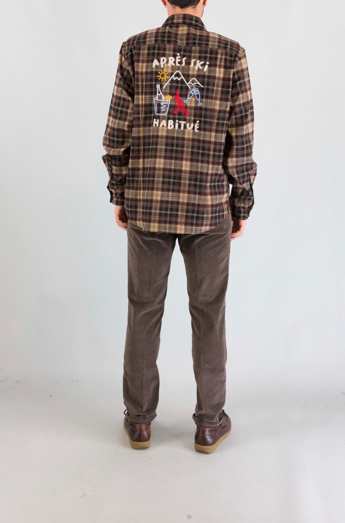 Camicia Mc2 Saint Barth Apres Ski Tartan da Uomo seefeld flannel