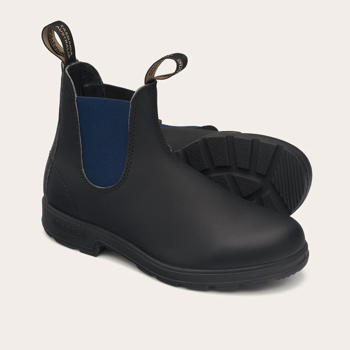 Scarpa Blundstone Black Leather da Uomo 1917