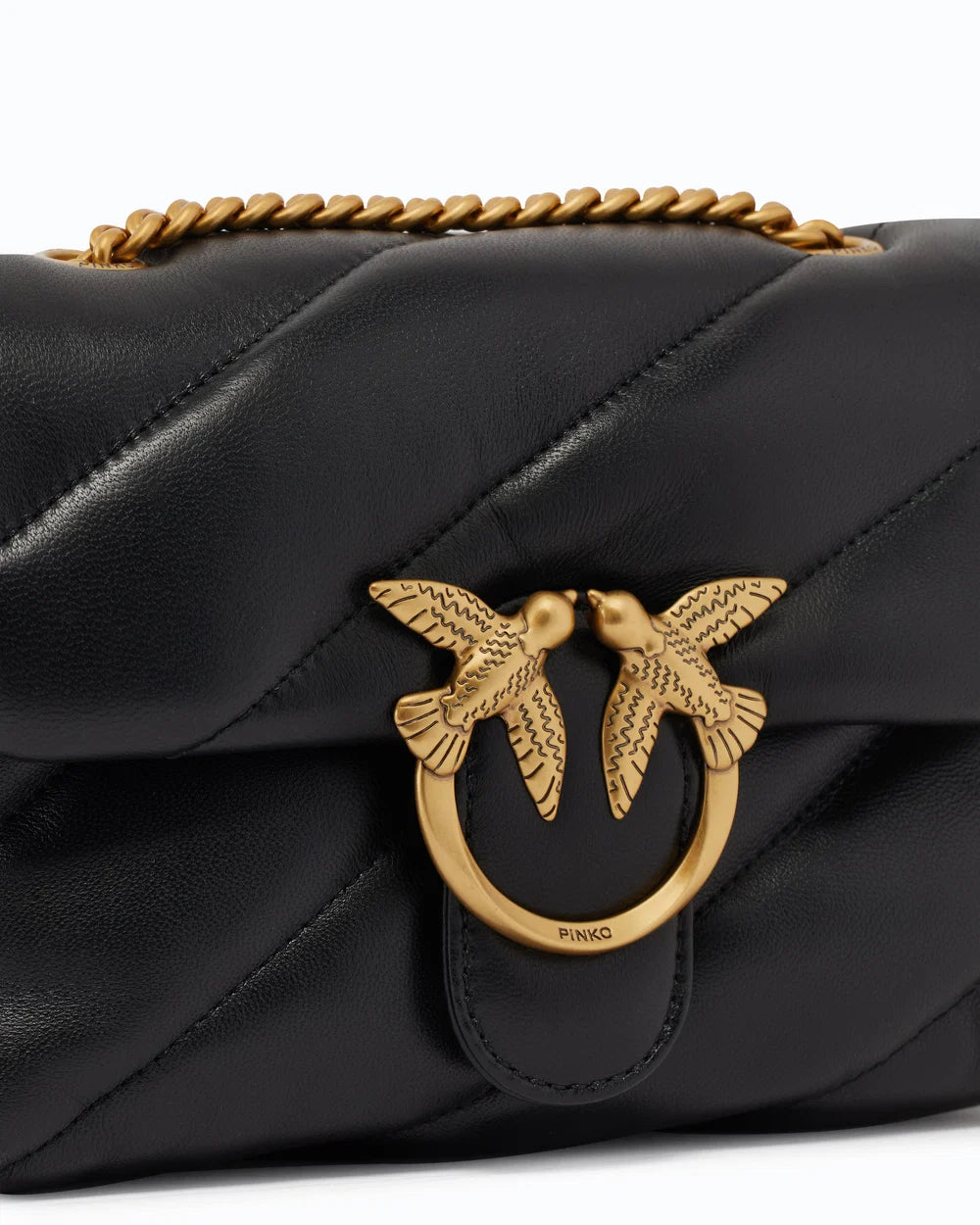 Borsa Pinko Z99q Nero da Donna love puff mini small 107617 a0f2