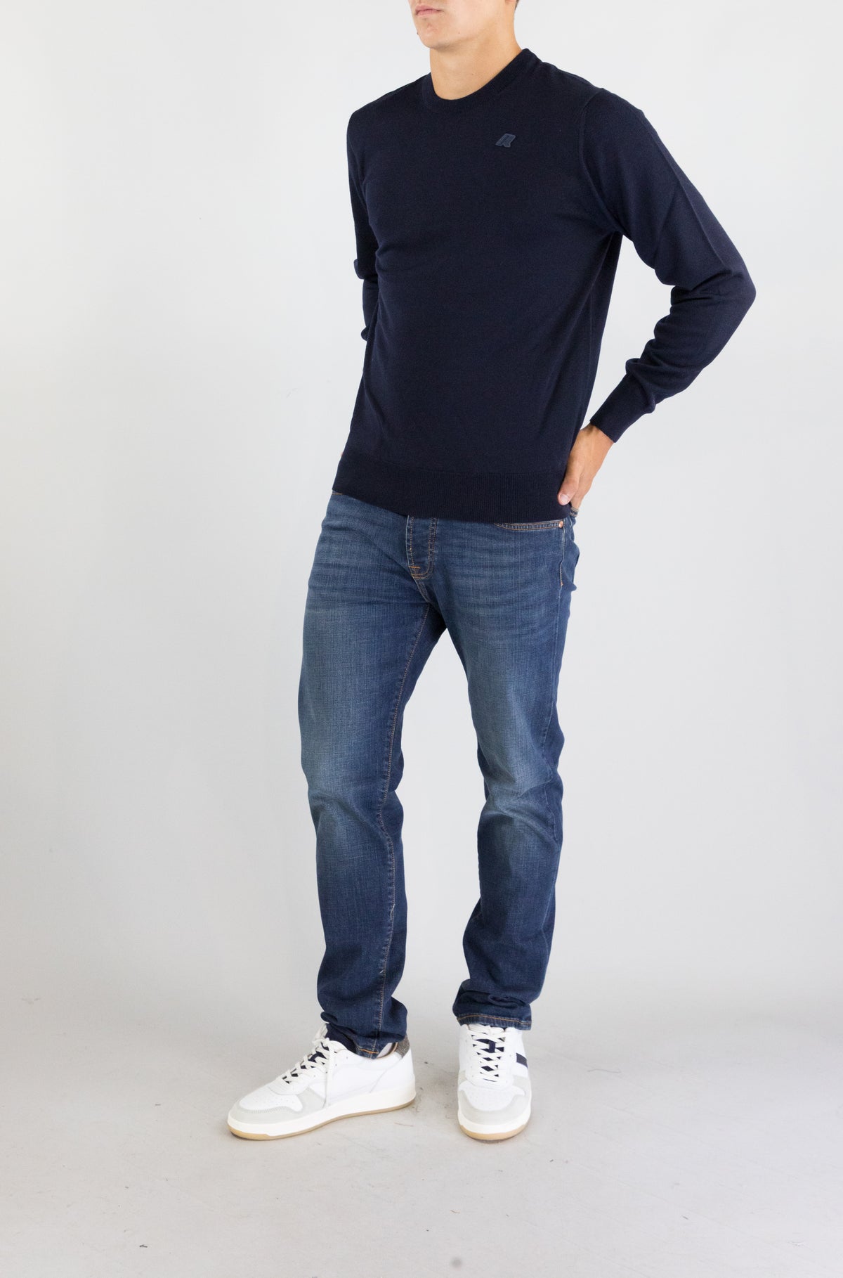 Maglia Kway K89 Blue da Uomo k2142ew sebastien merino