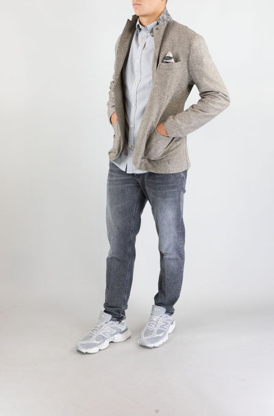 Giacca Bob Tortora da Uomo a26dover 154