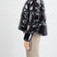 Giubbotto Pinko Nero da Donna mirco caban crystal nylon