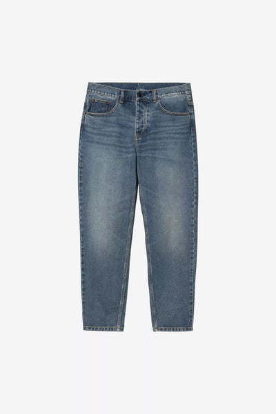 Jeans Carhartt Wip Blue Dark Used Wash da Uomo i029208 newel