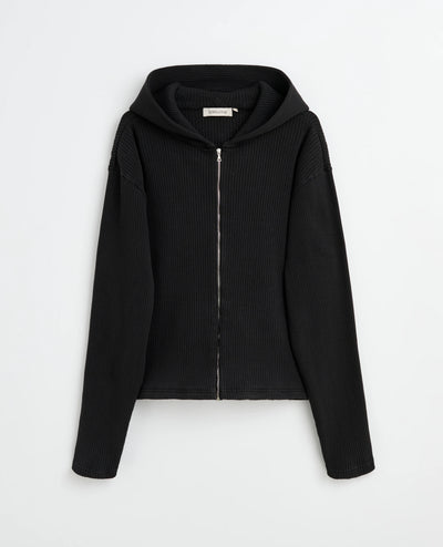Maglia Sunflower 999 Black da Uomo 2070 rib zip