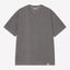 T-Shirt Carhartt Wip Black Garment Dyed da Uomo i035448