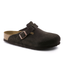 Scarpa Birkenstock Mocca da Uomo 660463 boston sfb  suede leather