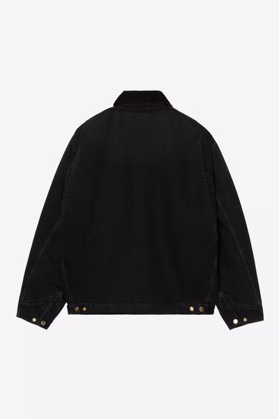 Giubbotto Carhartt Wip Black Stone Canvas da Uomo i035614 og detroit