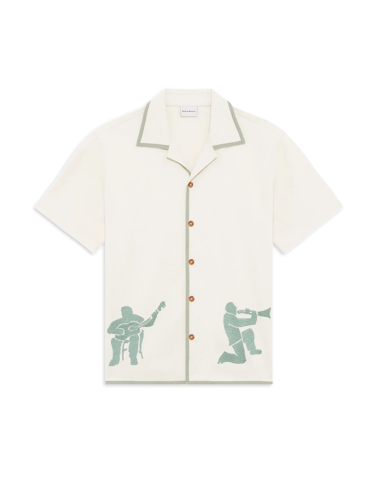 Camicia Drole De Monsieur Off White da Uomo sh229co215