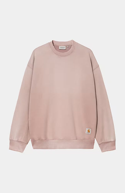 Felpa Carhartt Wip Daphne Chalk Wash da Uomo i035186