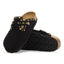 Scarpa Birkenstock Black da Donna 1030491 boston shearling suede calzata s