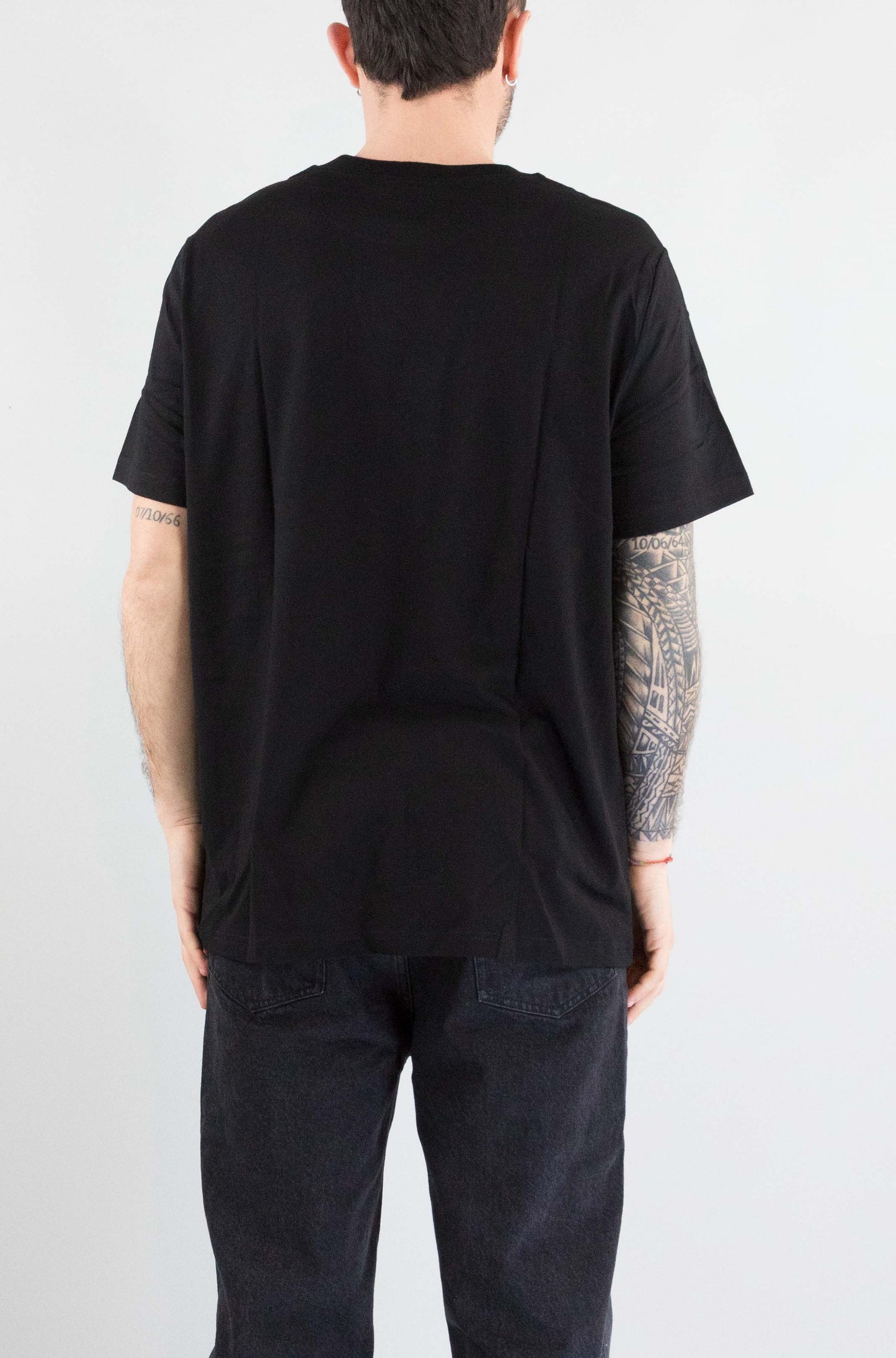 T-Shirt Apc Nero da Uomo cohbo h26530