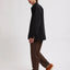 Pantalone Universal Overall Brown da Uomo ptf05 twill tuck tapered