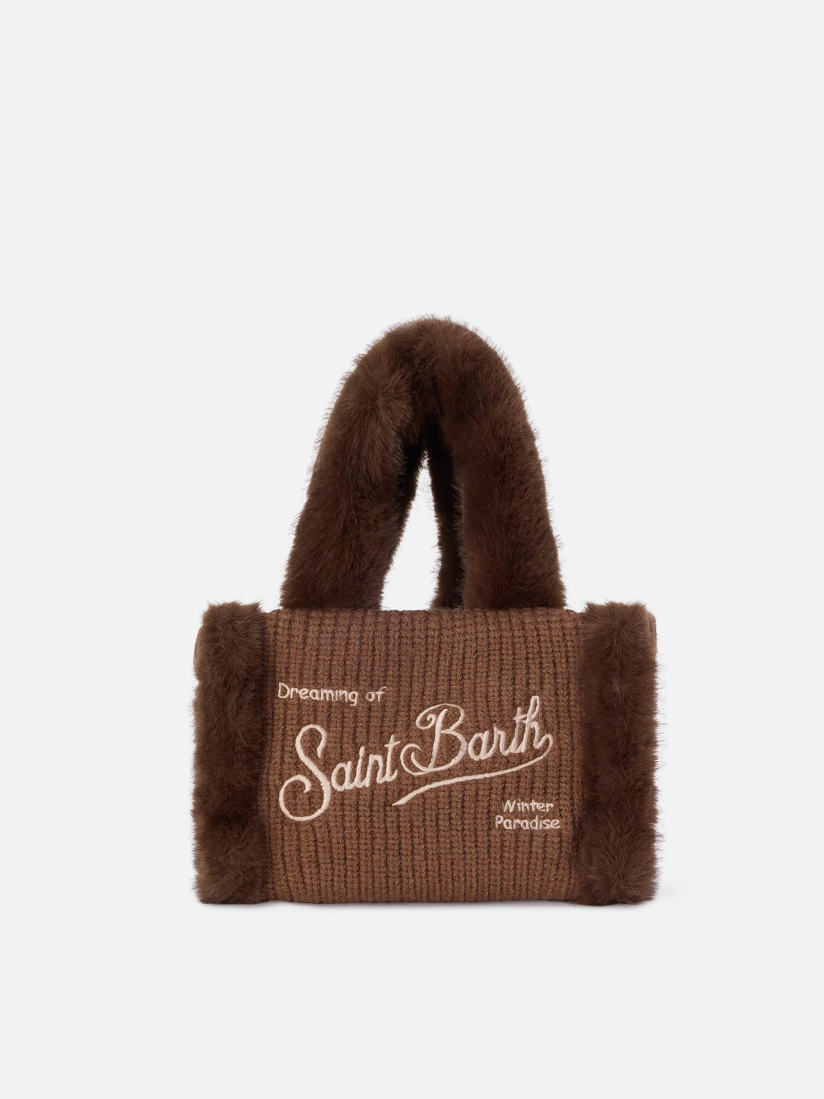 Borsa Mc2 Saint Barth Fur 18 da Donna v shearlin rib