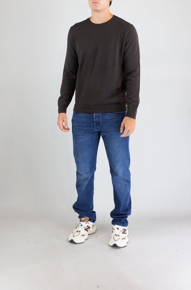 Maglia Slowear Marrone da Uomo 810234 zn204