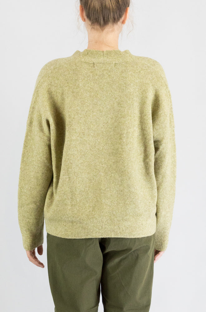 Maglia Nice Things Pastel Lime da Donna wkx012