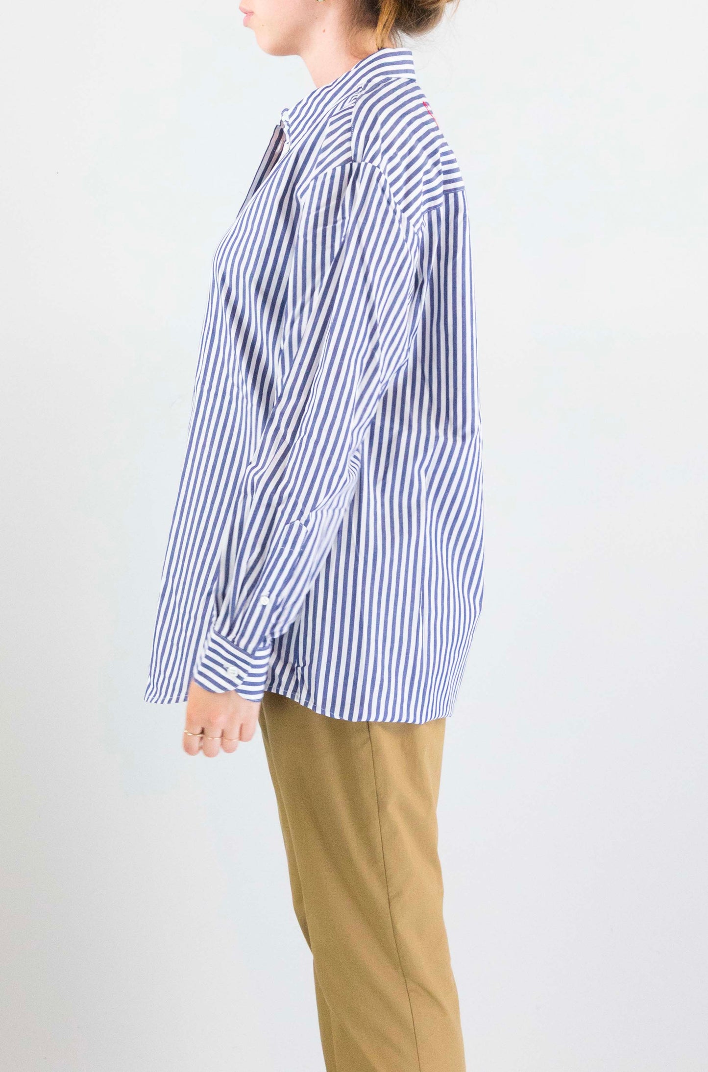 Camicia Mc2 Saint Barth Cotton Stripes V11 da Donna brigitte