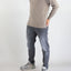 Maglia Kway Beige Brown Mel da Uomo k2142hw cadras wool cachemire
