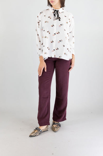 Camicia Des Petits Hauts Corgi da Donna spark