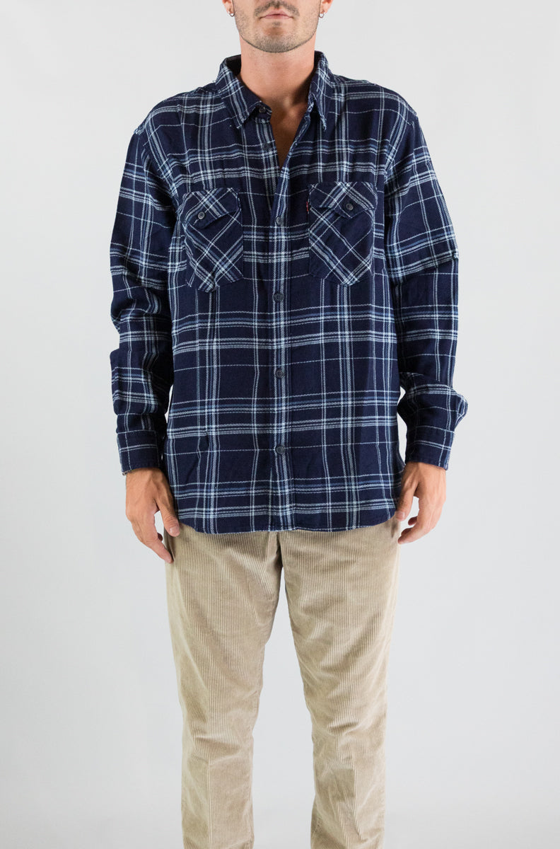 Camicia Levis  Blu da Uomo a19100790 relaxed fit western pier