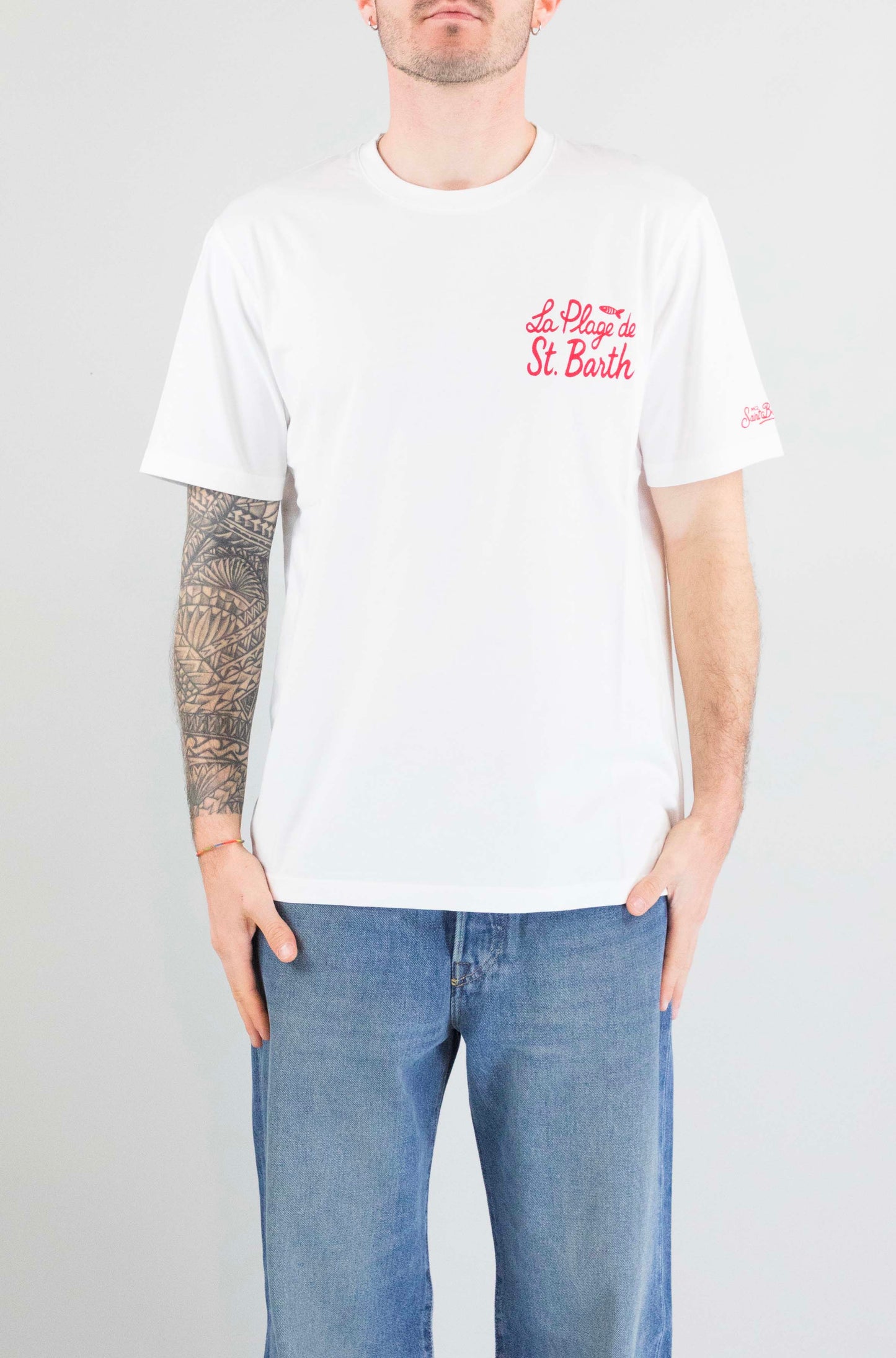 T-Shirt Mc2 Saint Barth Plage da Uomo portland