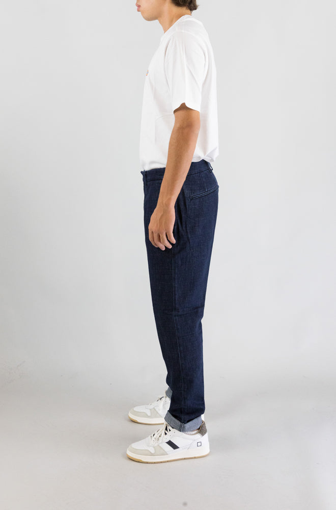 Jeans Dondup Blue da Uomo up615 dfk348u j58 joe carrot