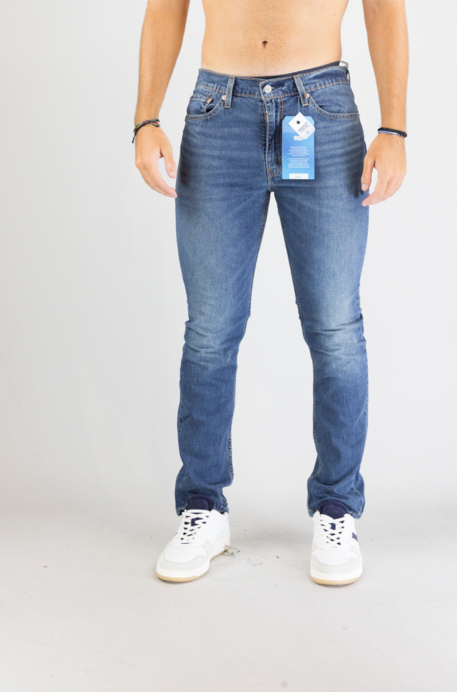 Jeans Levis  River Bank Cool da Uomo 0451163210 511 slim