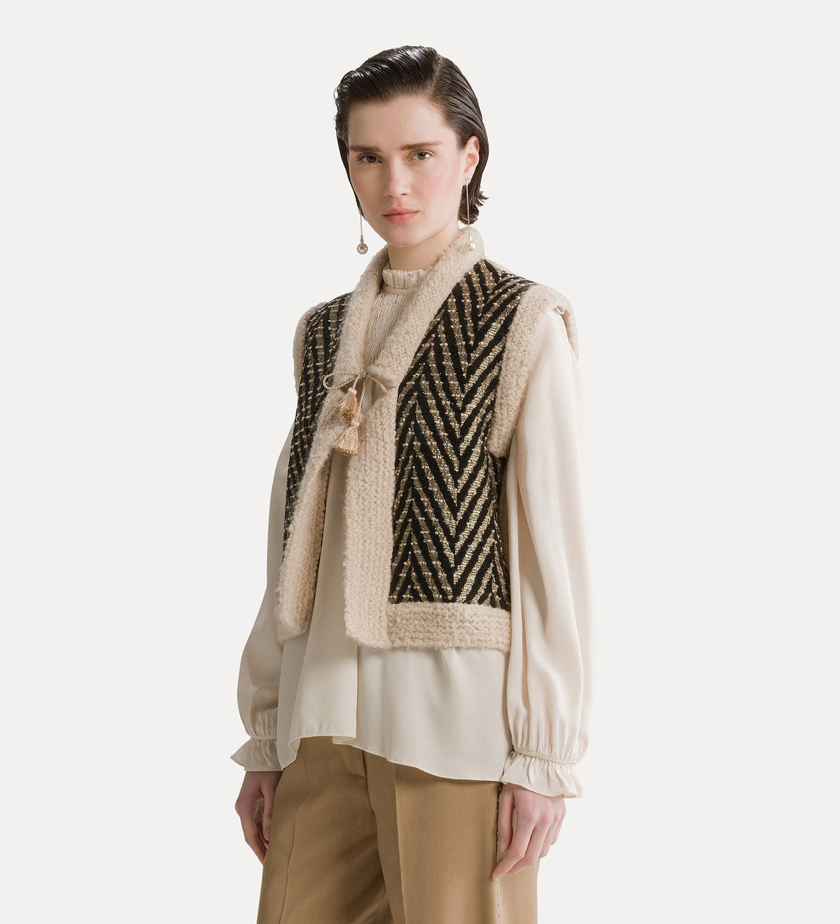 Gilet Forte Forte Nero da Donna 15016