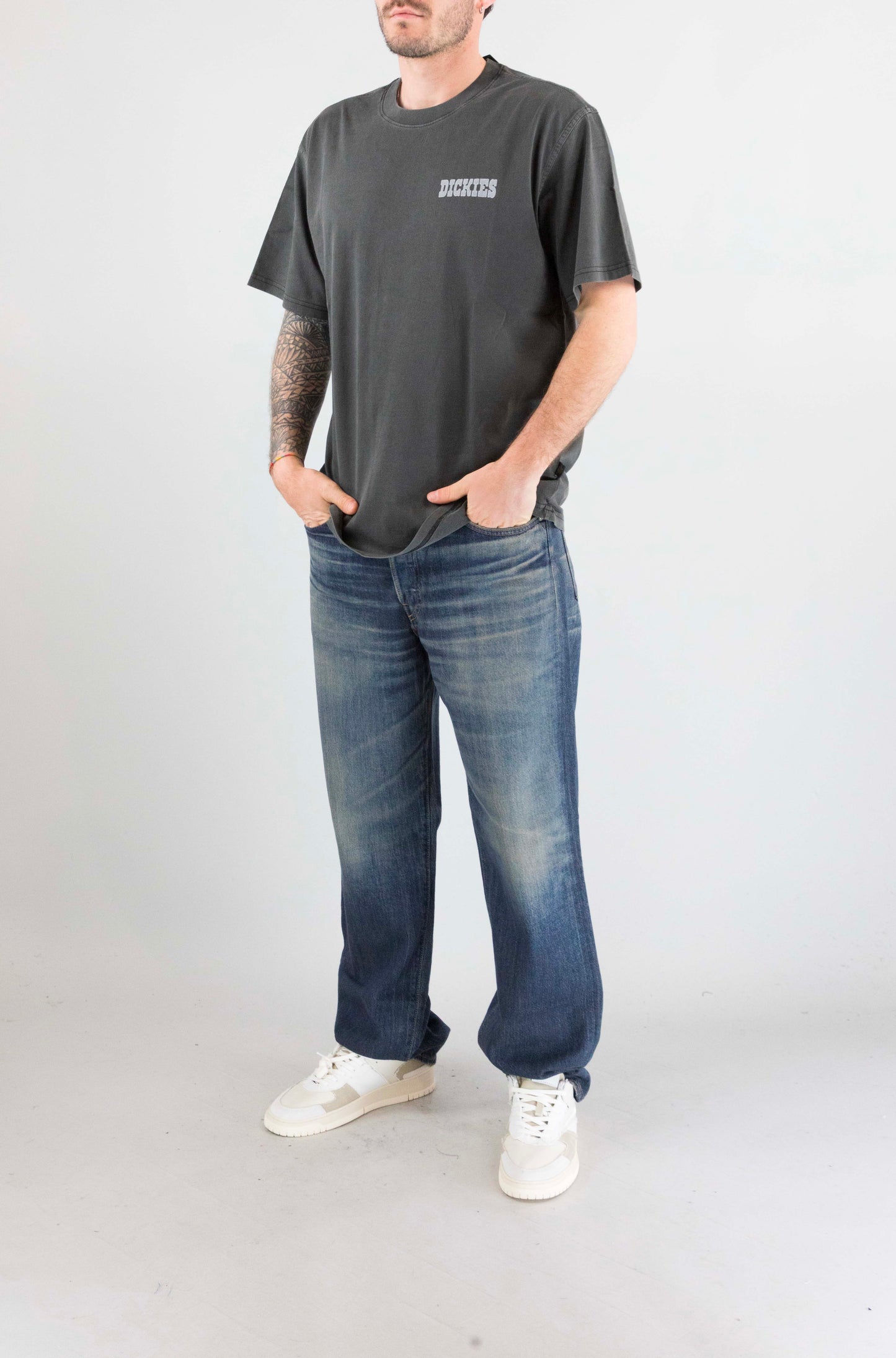 T-Shirt Dickies Black da Uomo dk0a883bblk