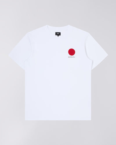 T-Shirt Edwin White da Uomo i025020 japanese sun
