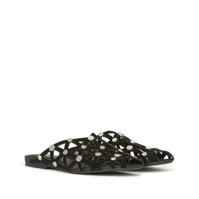 Scarpa Ash Black Antic Silver da Donna bone01