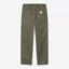 Pantalone Carhartt Wip Leaf Garment Dyed da Uomo i029919 flint