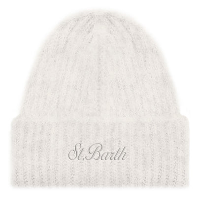 Cappello Mc2 Saint Barth Off White da Donna moss alpaca