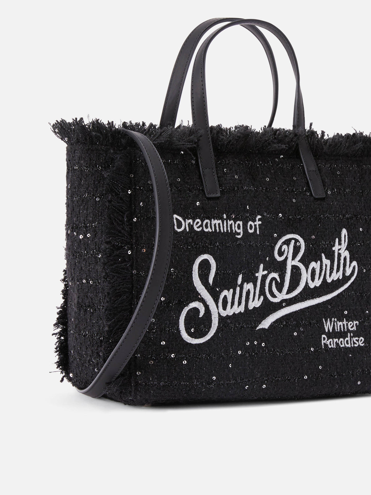 Borsa Mc2 Saint Barth Mini Paillettes da Donna colette tweed n