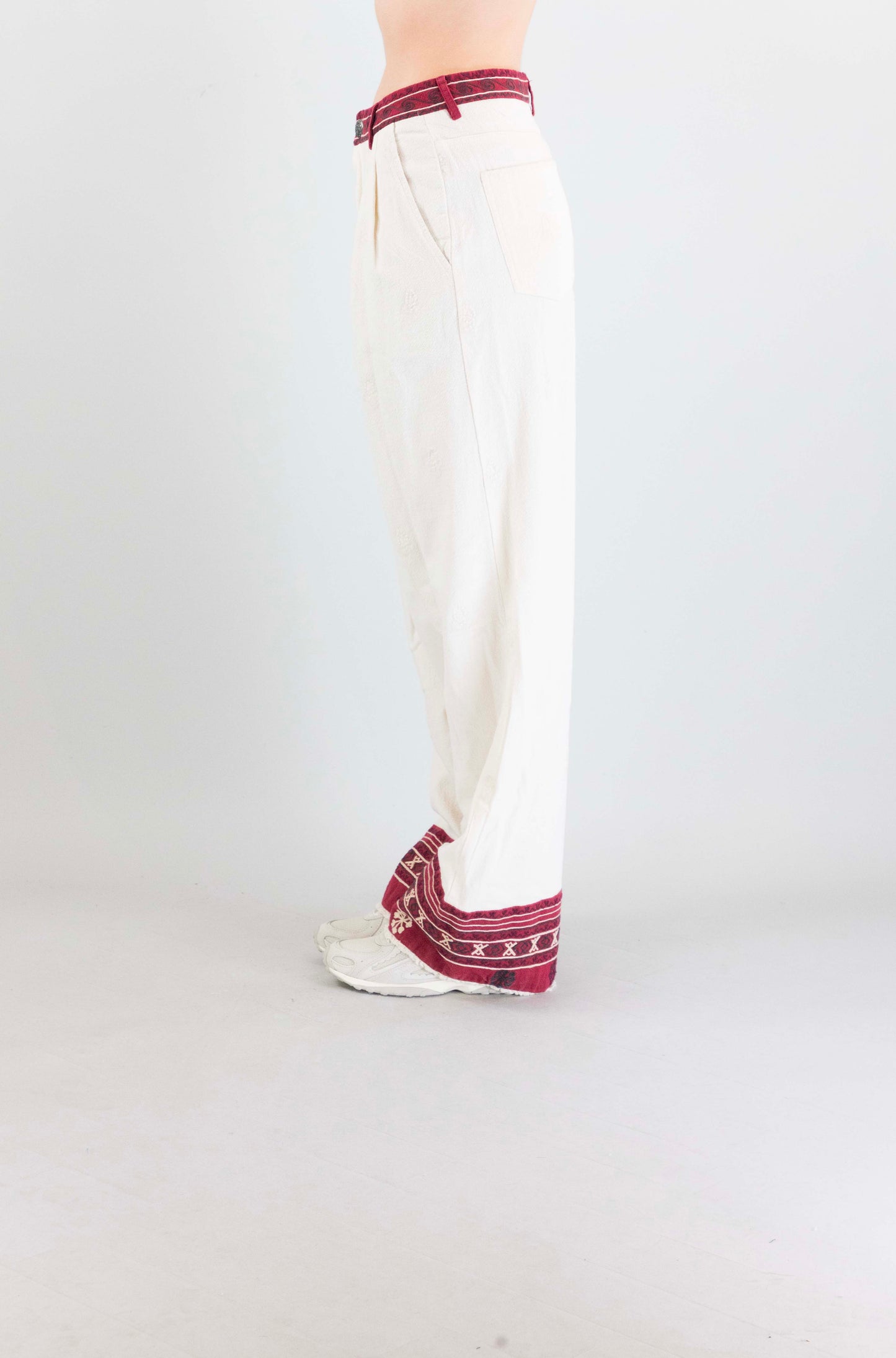 Pantalone Maison Hotel Burgundy da Donna folklorique gilberto