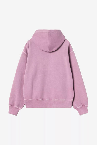 Felpa Carhartt Wip Gentle Purple da Donna i032741 hooded nelson sweat