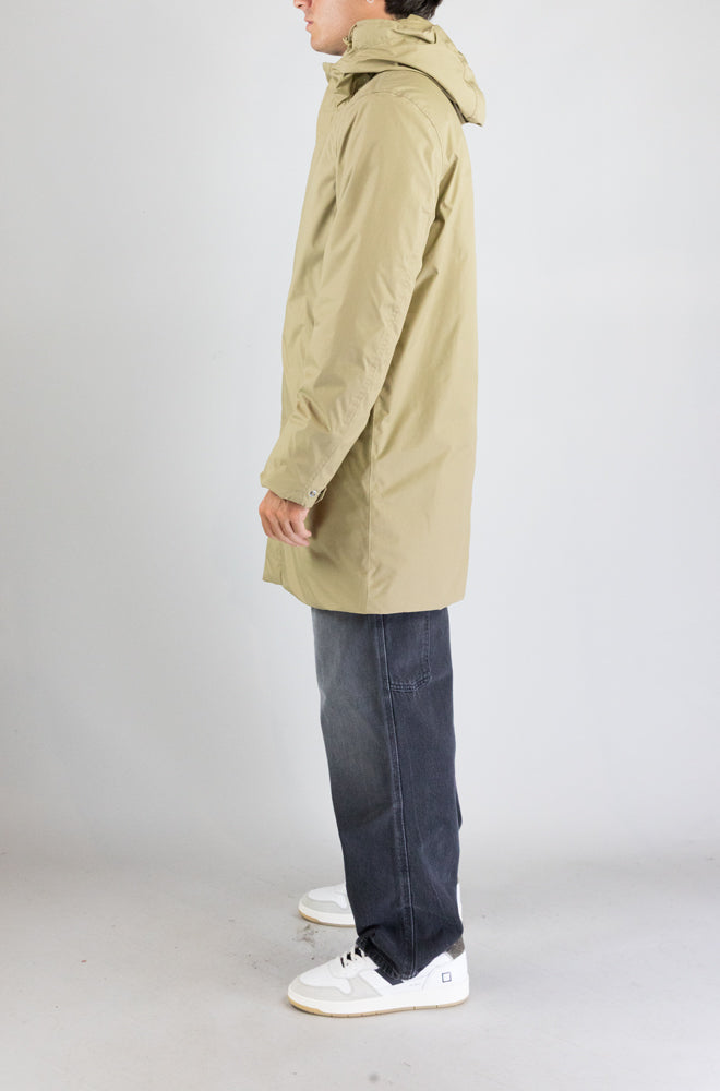 Giubbotto Kway 677 Beige da Uomo k4157fw thomas warm