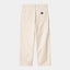 Pantalone Carhartt Wip Natural Rinsed da Uomo i034801