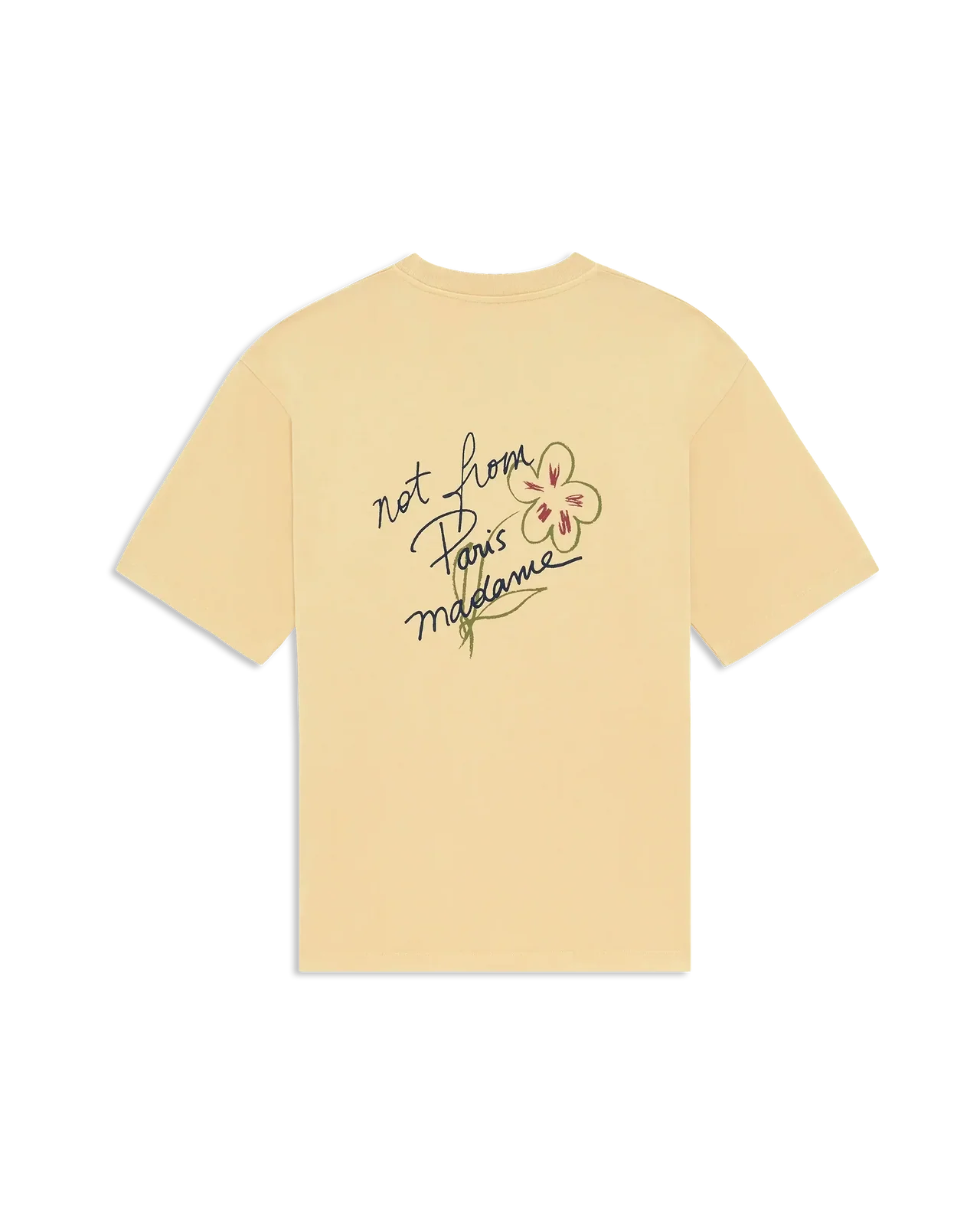 T-Shirt Drole De Monsieur Ocre da Uomo esquisse slogan ts188 co248