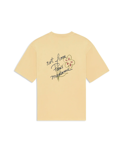 T-Shirt Drole De Monsieur Ocre da Uomo esquisse slogan ts188 co248