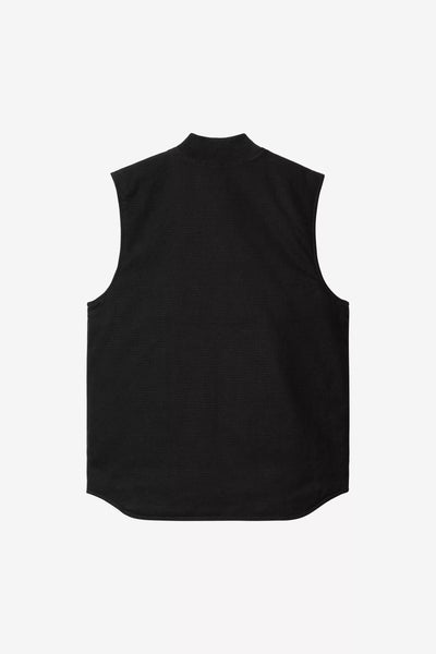Gilet Carhartt Wip Black Rigid da Uomo i035695 classic vest