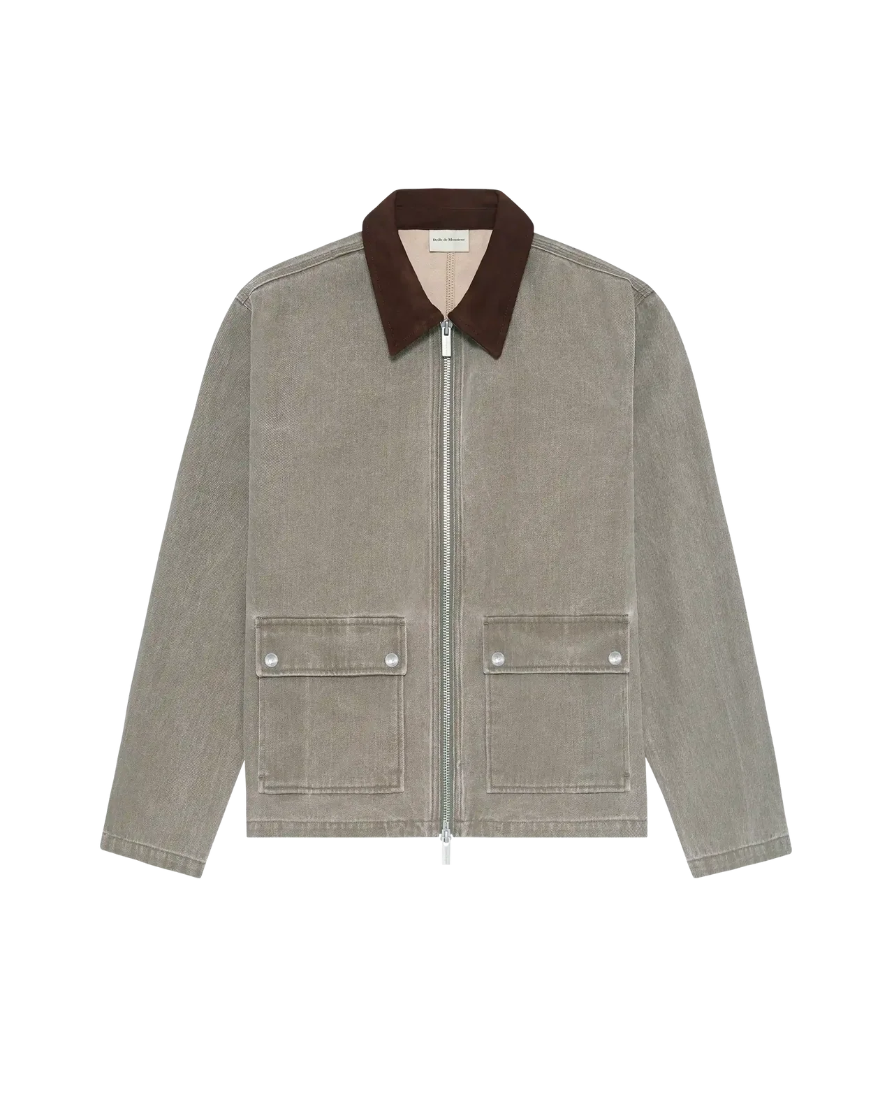Giubbotto Drole De Monsieur khaki da Uomo ljt258co307 d mirror