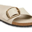 Scarpa Birkenstock Shine Oyster da Donna 1031823 arizona big buckle hex