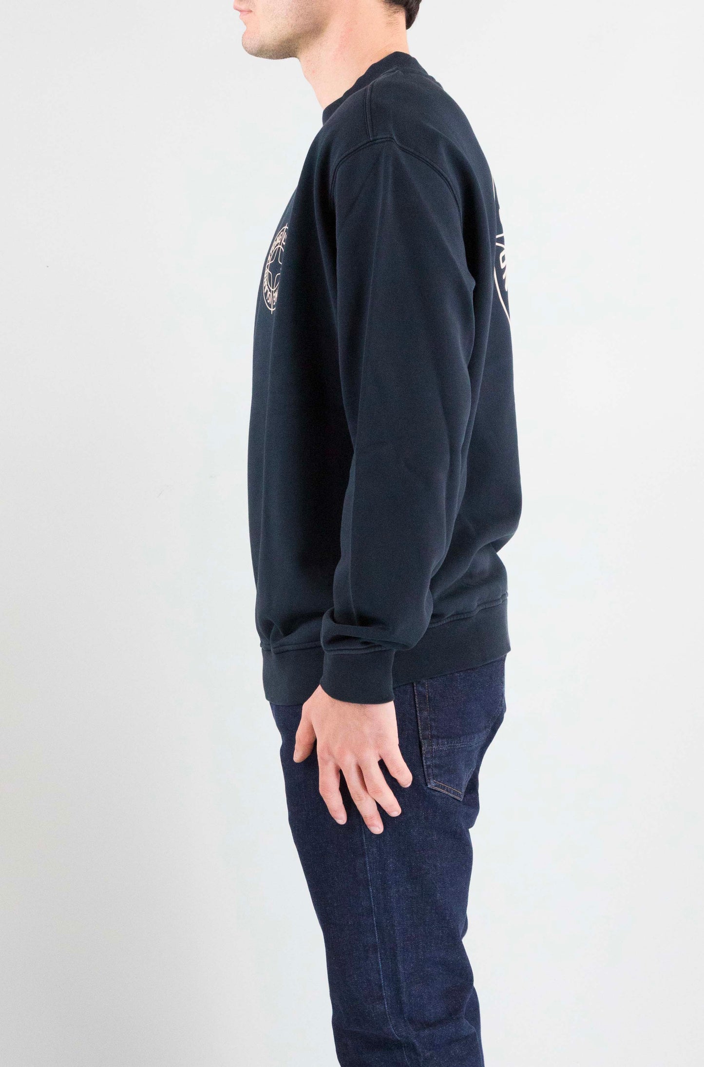 Felpa Stone Island V0020 da Uomo l1s156100001s0283