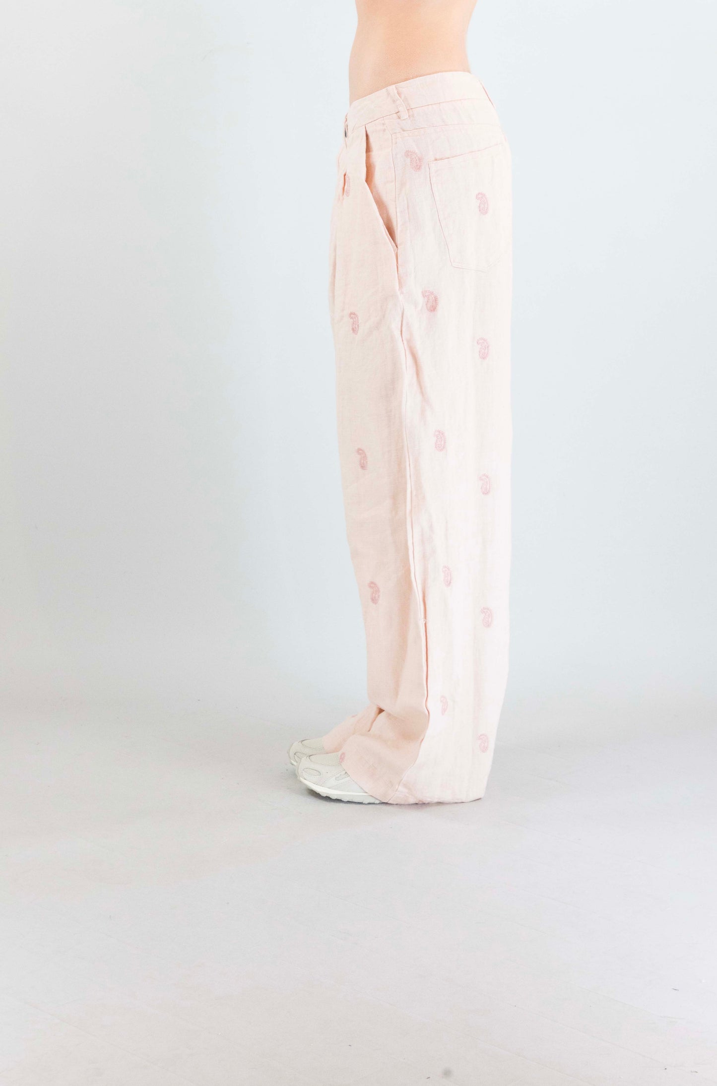 Pantalone Maison Hotel Antique Blush da Donna degas otto