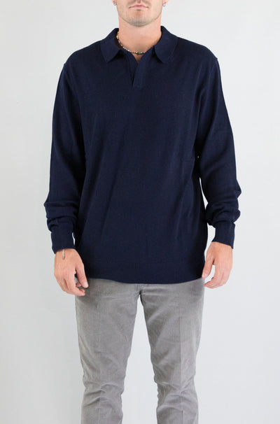 Maglia Mc2 Saint Barth Night Blue da Uomo covent merinocash